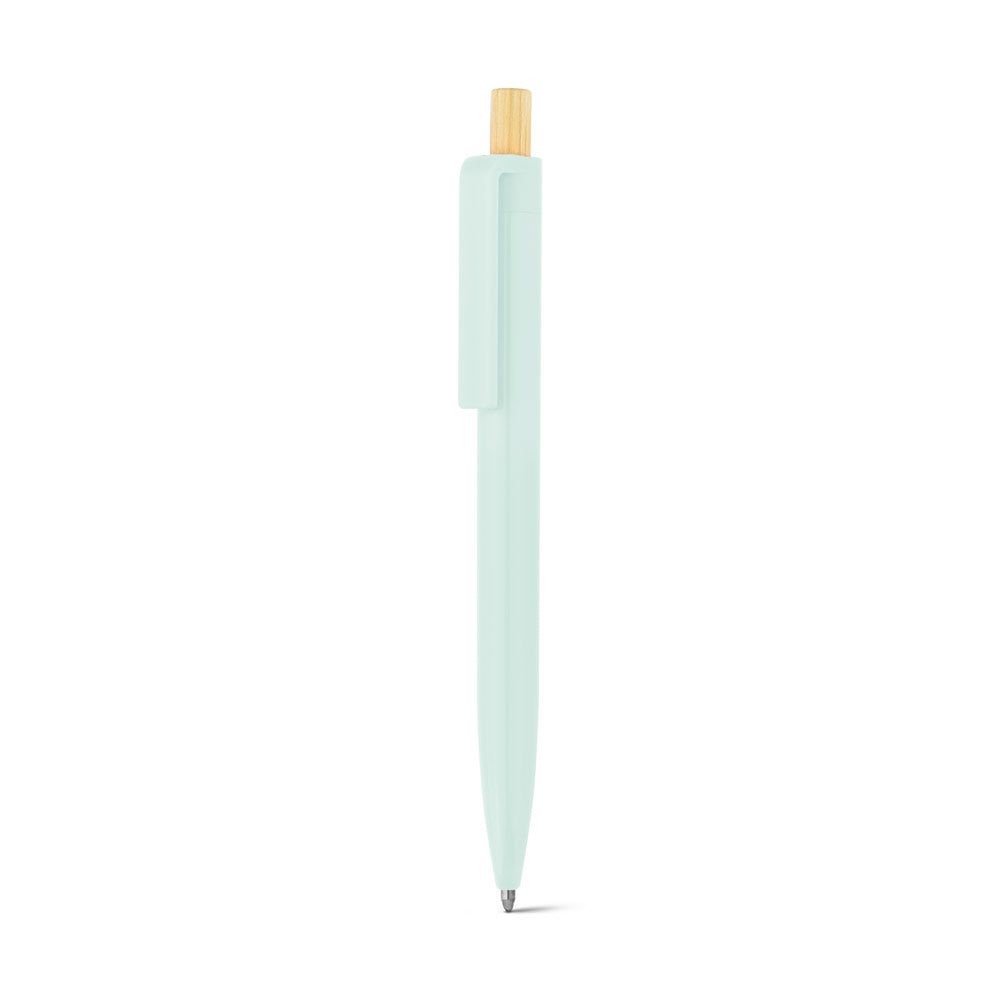 Zara. Recycled Abs (100% Rabs) Ballpoint Pen With Bamboo Button
