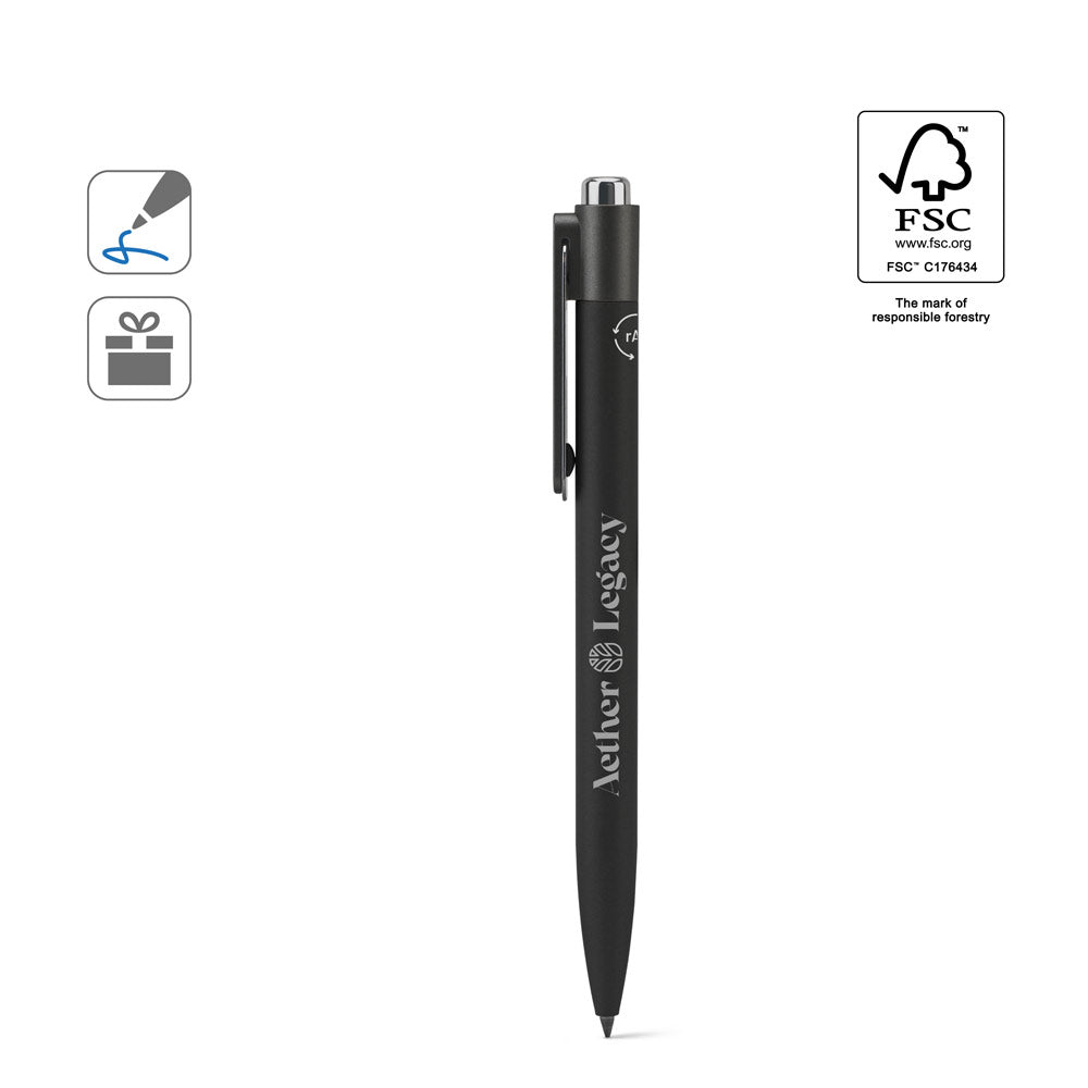 Kylie Set. Set Consisting Of A Ballpoint And A Inkless Pen, Both Made Of Aluminium (94% Recycled)