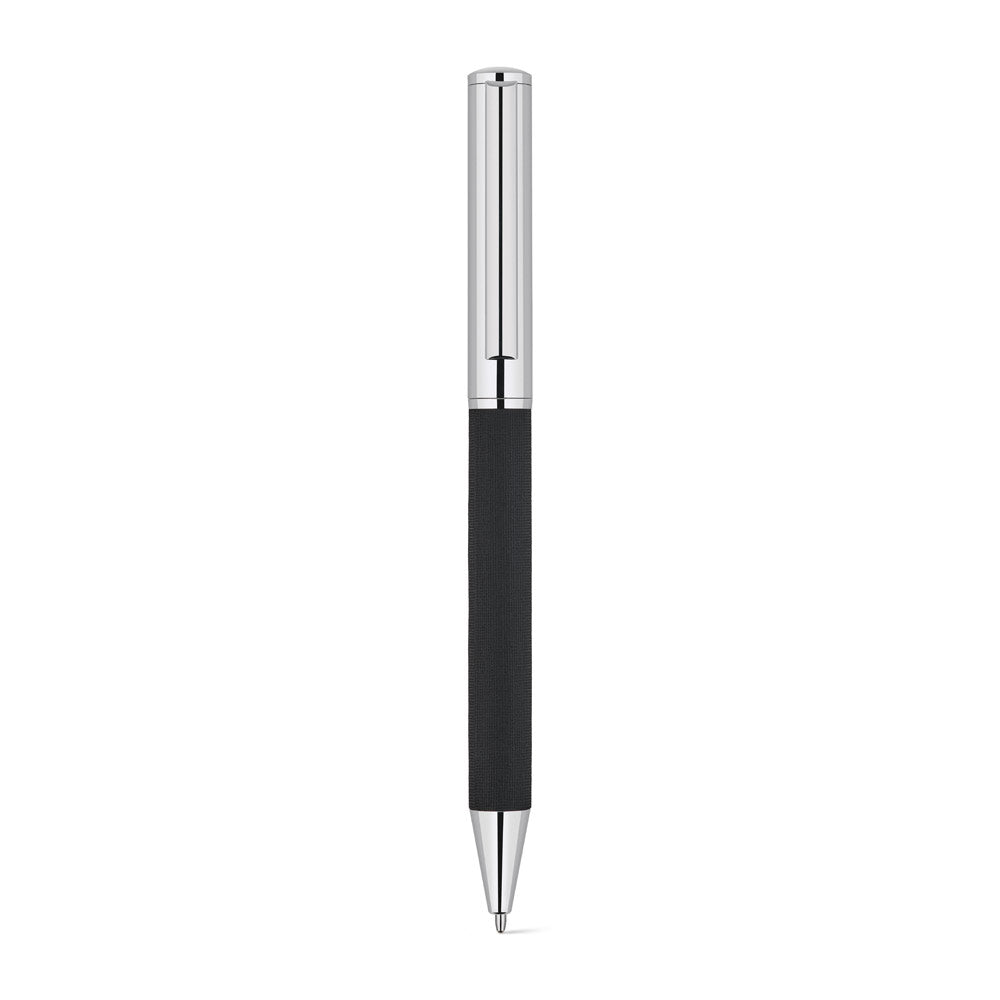 Slaughter. Stainless Steel Ballpoint Pen With A Glossy Finish And Black Ink By Dokumental®