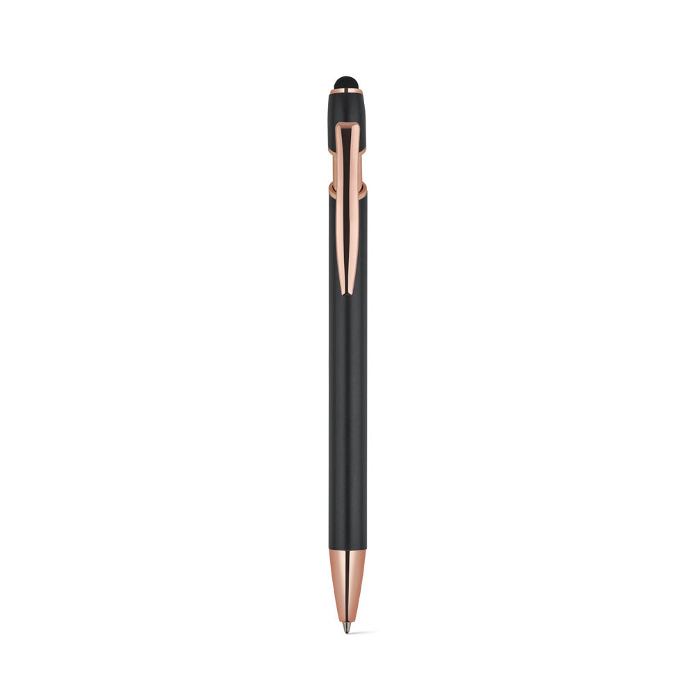 Neil Rose. Ballpoint Pen Made From Recycled Aluminium (100% Ral), With A Matt Finish And Blue Ink