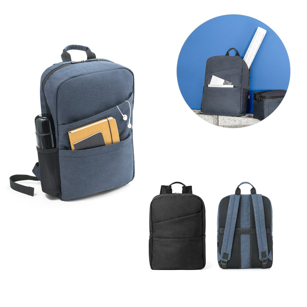 Repurpose Backpack. 15'6'' Laptop Backpack In 600D Recycled Polyester