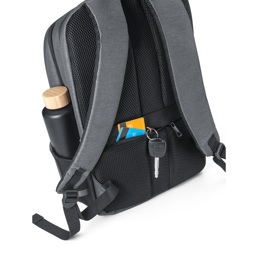 Brooklyn. Waterproof 2 Tone Nylon 15'' Laptop Backpack
