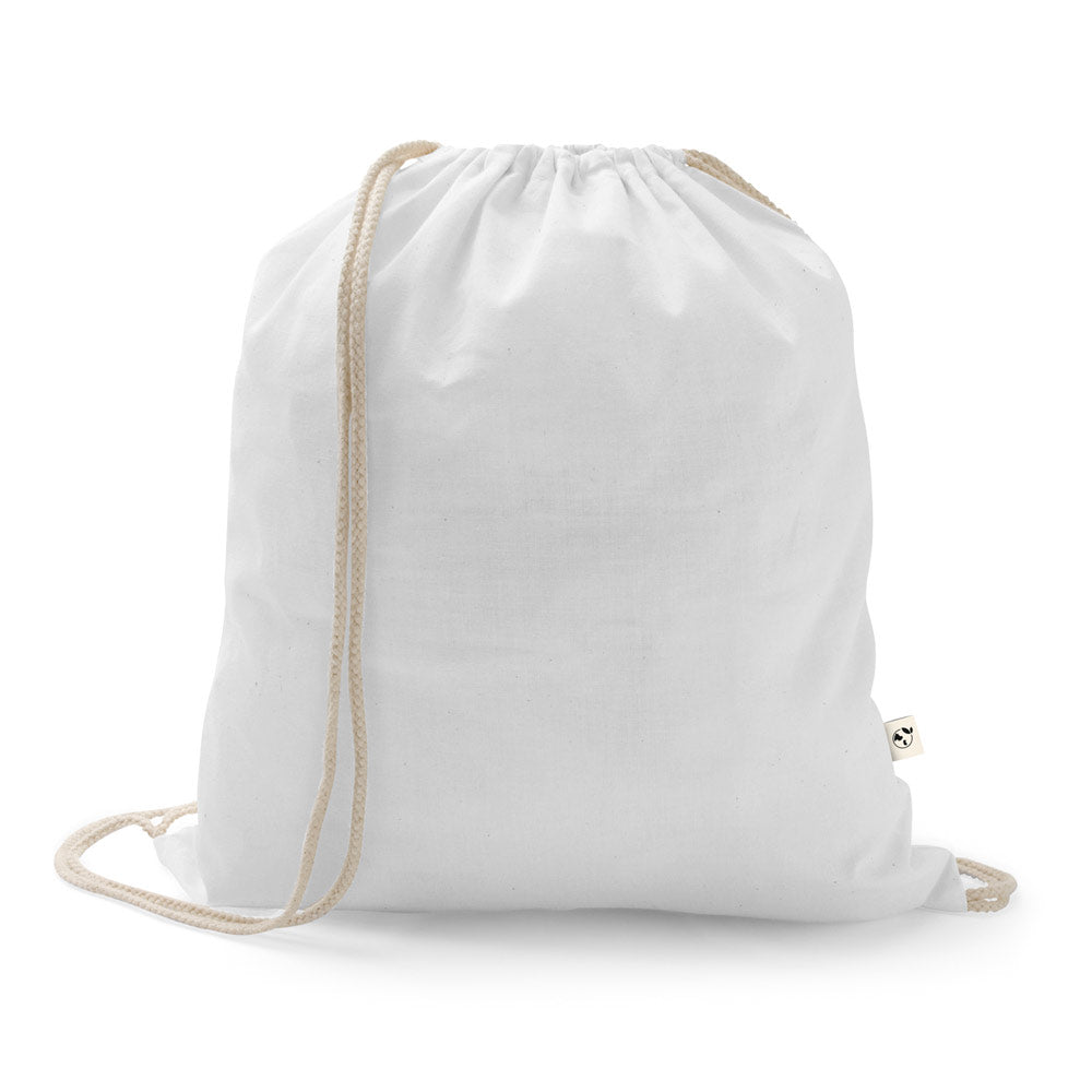 Istanbul. Backpack Made From Recycled Cotton (70%) And Polyester (30% Rpet) (150 G/M²)