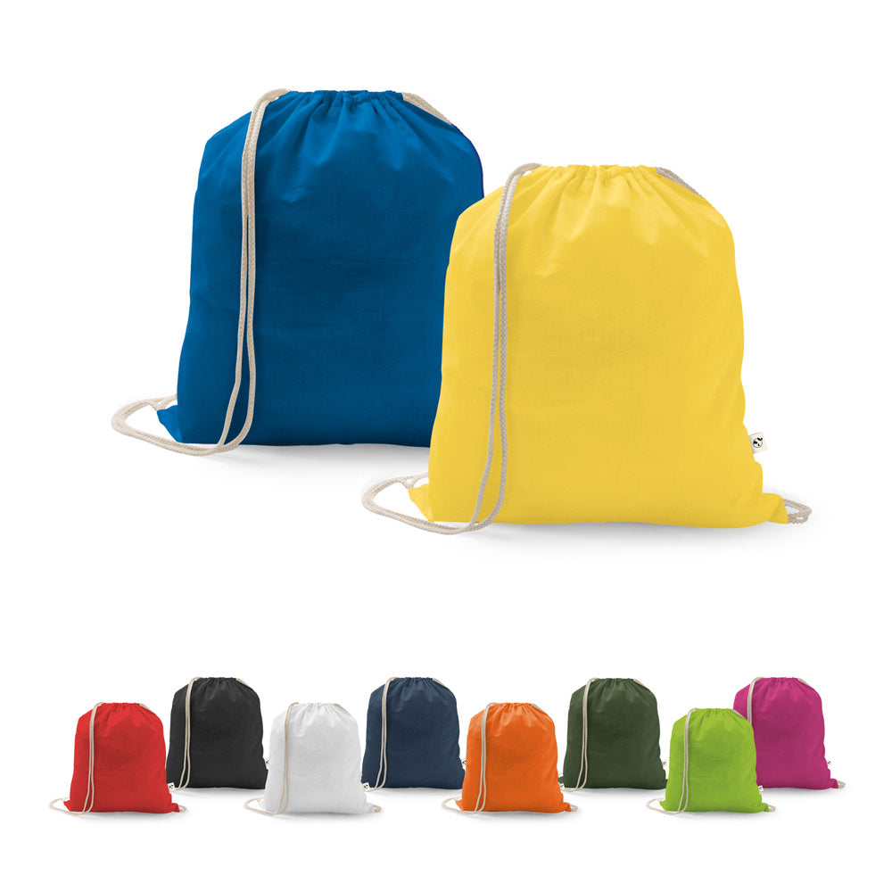Istanbul. Backpack Made From Recycled Cotton (70%) And Polyester (30% Rpet) (150 G/M²)