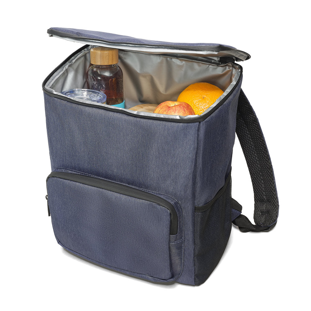 Boston Cooler. 2 Tone Nylon Insulated Backpack 14 L
