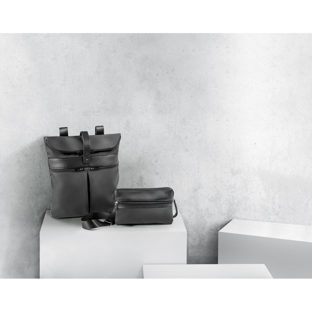 Rover Backpack. Microfibre And Pu Backpack