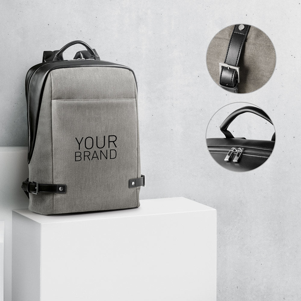 Divergent Backpack Ii. Backpack For Laptop Up To 15'6'' In Fabric And Pu