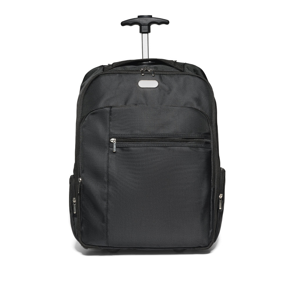 Avenir. 17" Laptop Trolley Backpack In 1680D And 300D Polyester