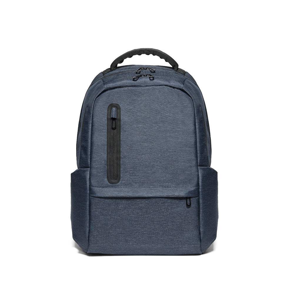 Re-Boston. Water-Resistant 2Tone Recycled Nylon Laptop Backpack With 210D Compartment