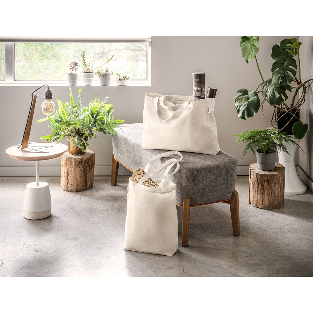 Parma. Cotton (50%), Recycled Cotton (30%) And Polyester (20% Rpet) Bag (280 G/ M²)
