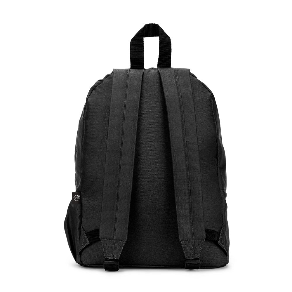Rosario. Classic Backpack With A Timeless Design In 600D Recycled Polyester