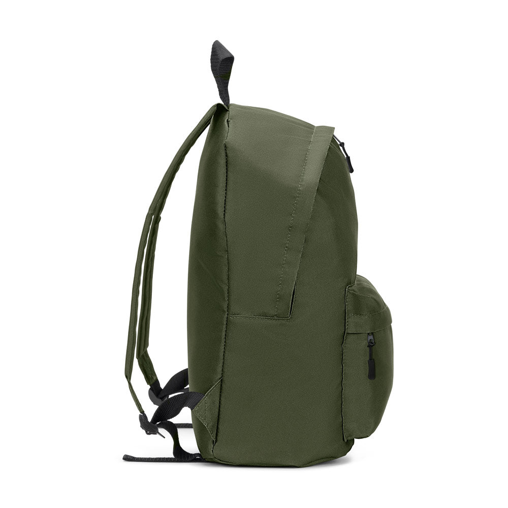 Rosario. Classic Backpack With A Timeless Design In 600D Recycled Polyester