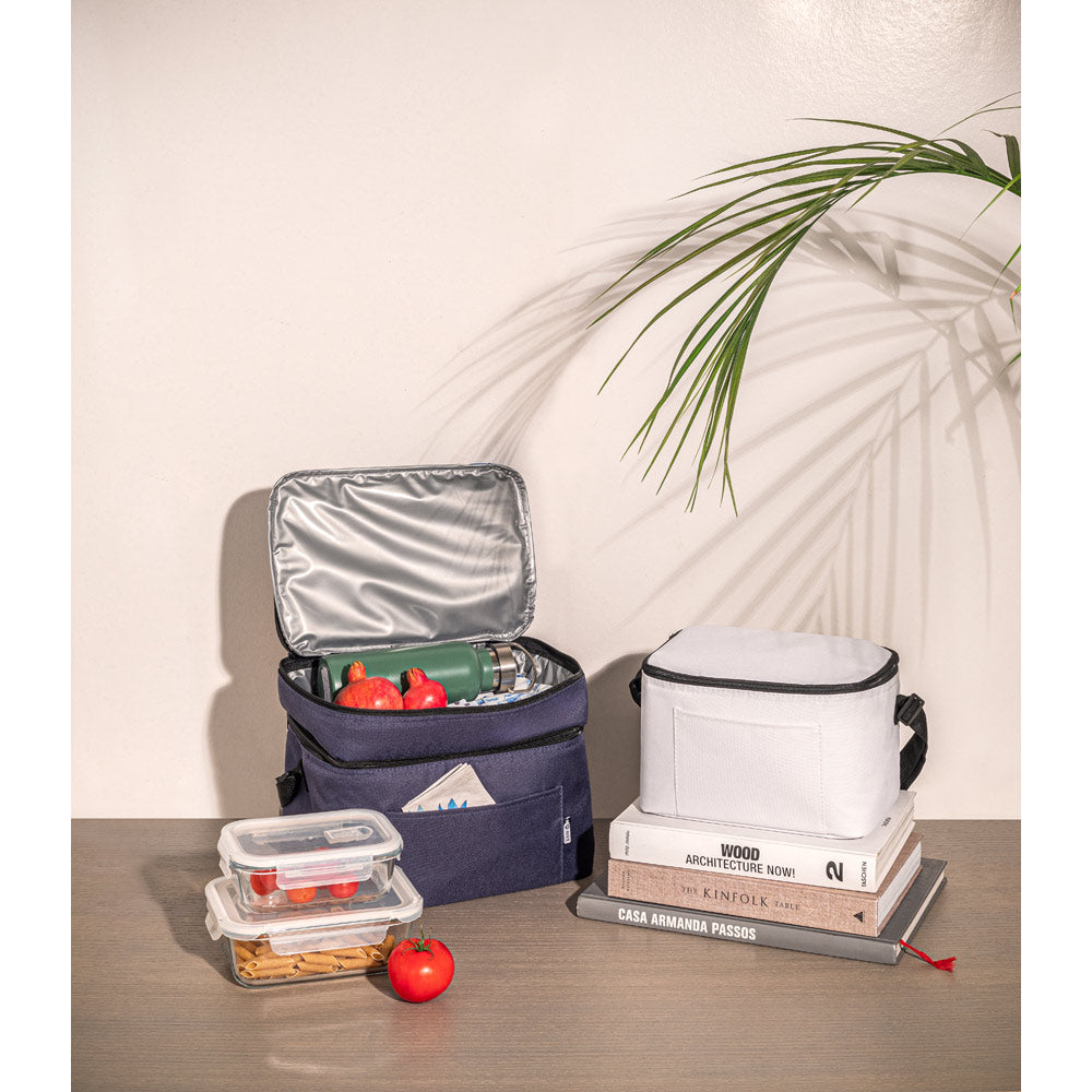Cancun. Thermal Bag In 600D Recycled Polyester With Adjustable Webbing Strap 7 L