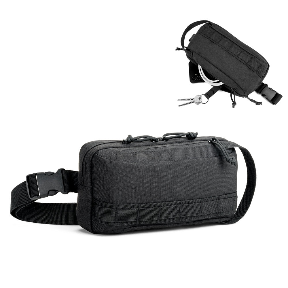 Edinburgh. Waist Bag In High-Density 600D Recycled Polyester And 210D Recycled Polyester Lining