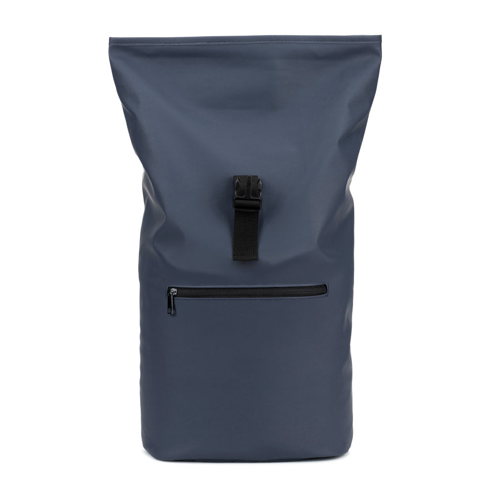 Portland. The Pu Roll Top Backpack With A 16" Laptop Pocket