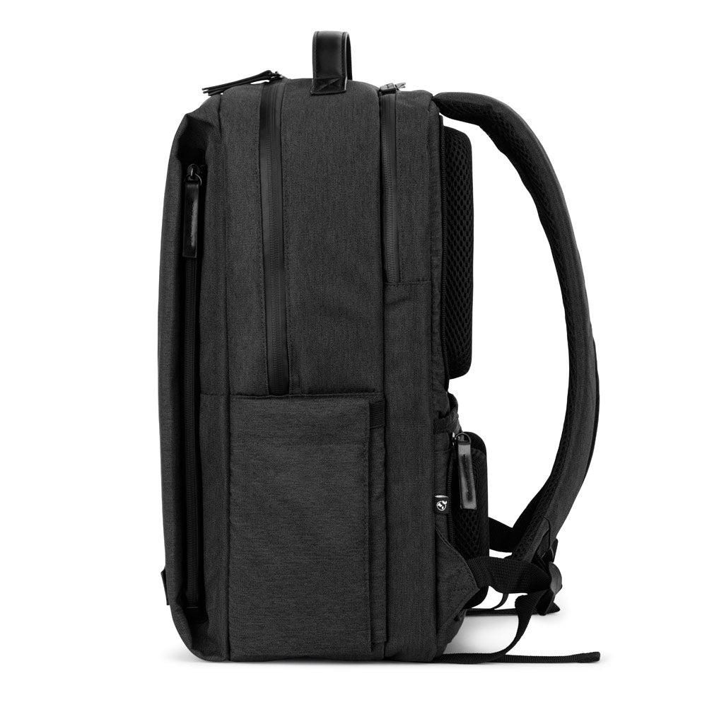 Glasgow. Laptop Rucksack (17") Made From High-Density 600D Recycled Polyester (20L)