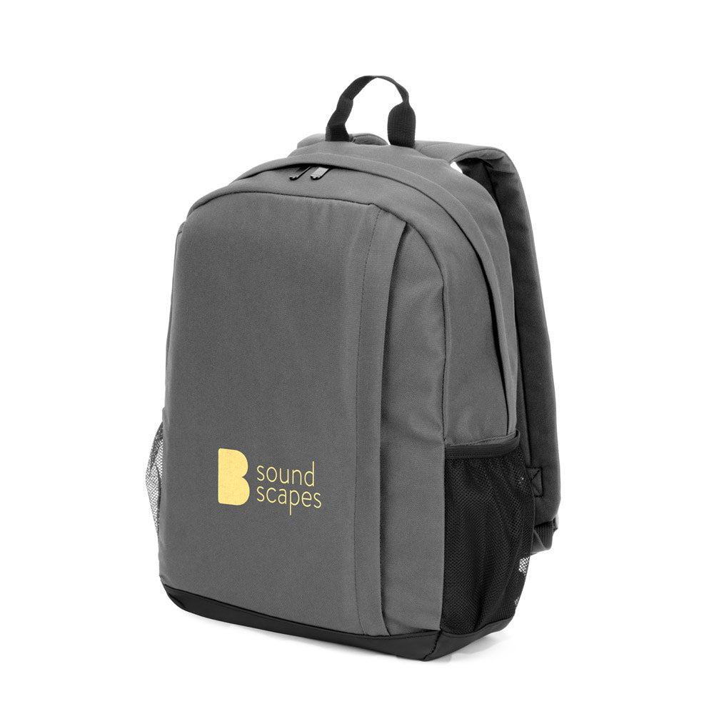 Liverpool. High Density 600D Recycled Polyester Laptop Backpack 15"