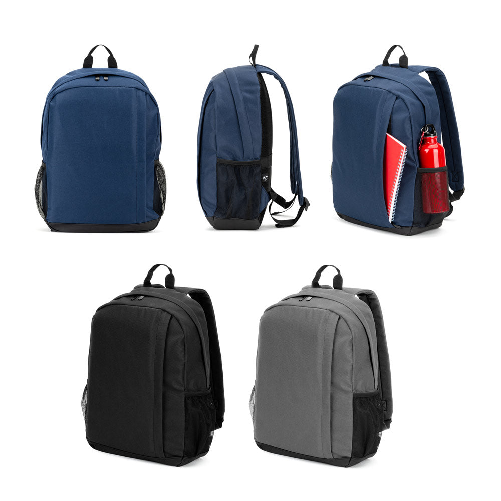 Liverpool. High Density 600D Recycled Polyester Laptop Backpack 15"