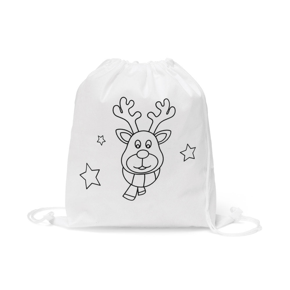 Glencoe. Children's Colouring Drawstring Bag