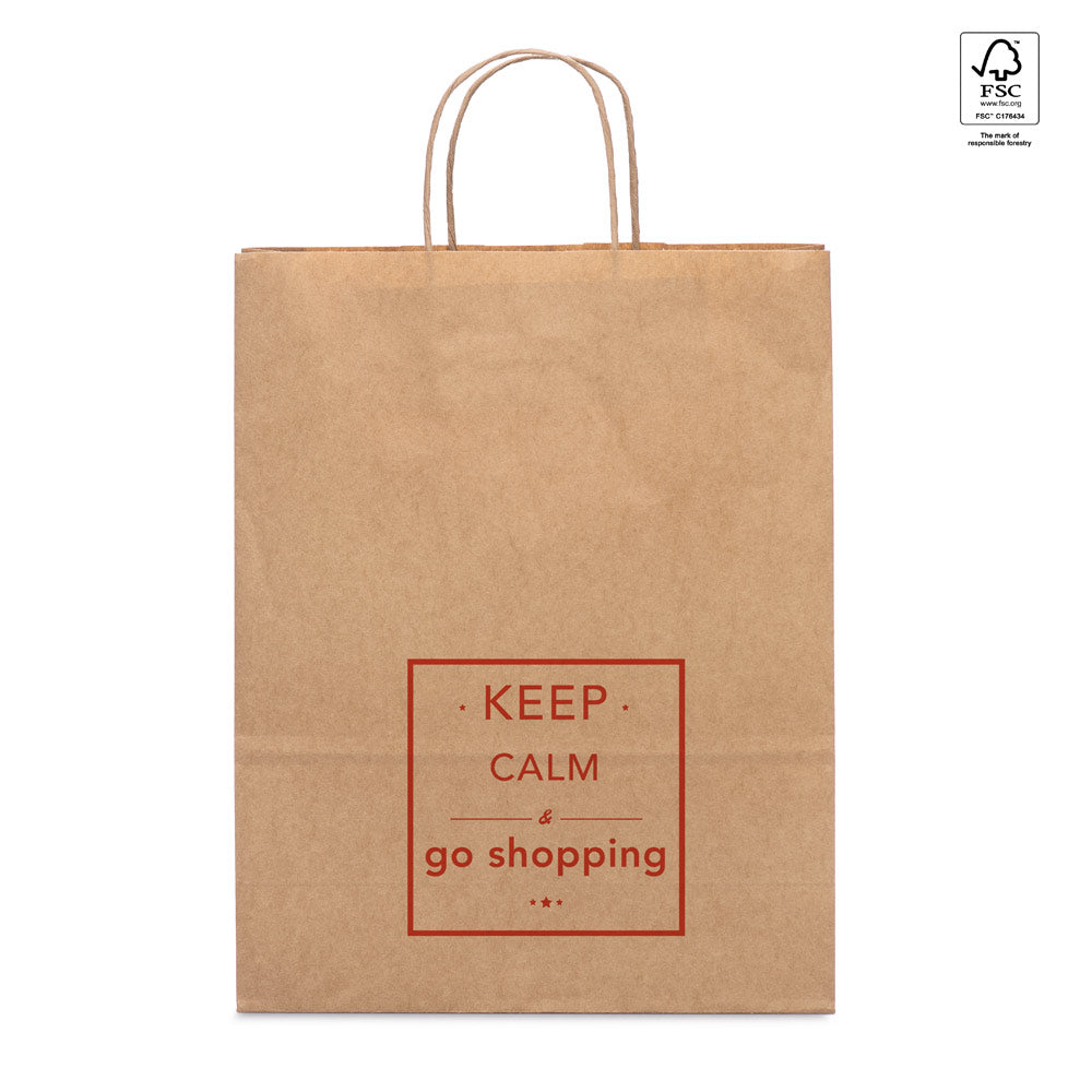 Ellen. Paper Kraft Bag (115 G/M²)