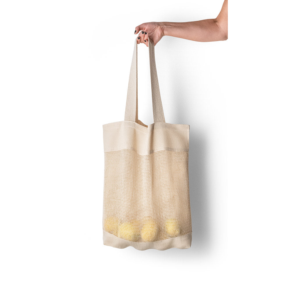 Mumbai. 100% Cotton Mesh Bag (180 G/M²)