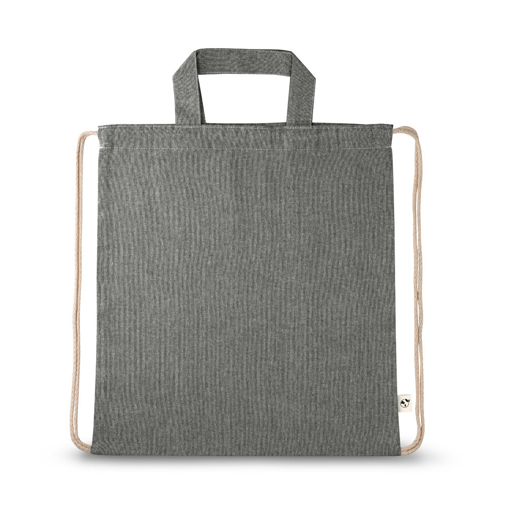Rissani. Drawstring Bag With Recycled Cotton (70%) And Polyester (30% Rpet) (140 G/M²)