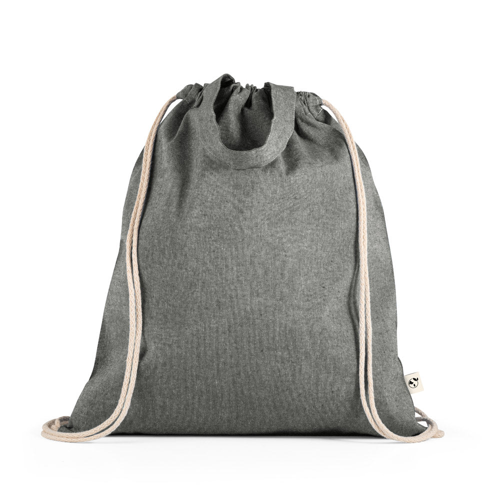 Rissani. Drawstring Bag With Recycled Cotton (70%) And Polyester (30% Rpet) (140 G/M²)