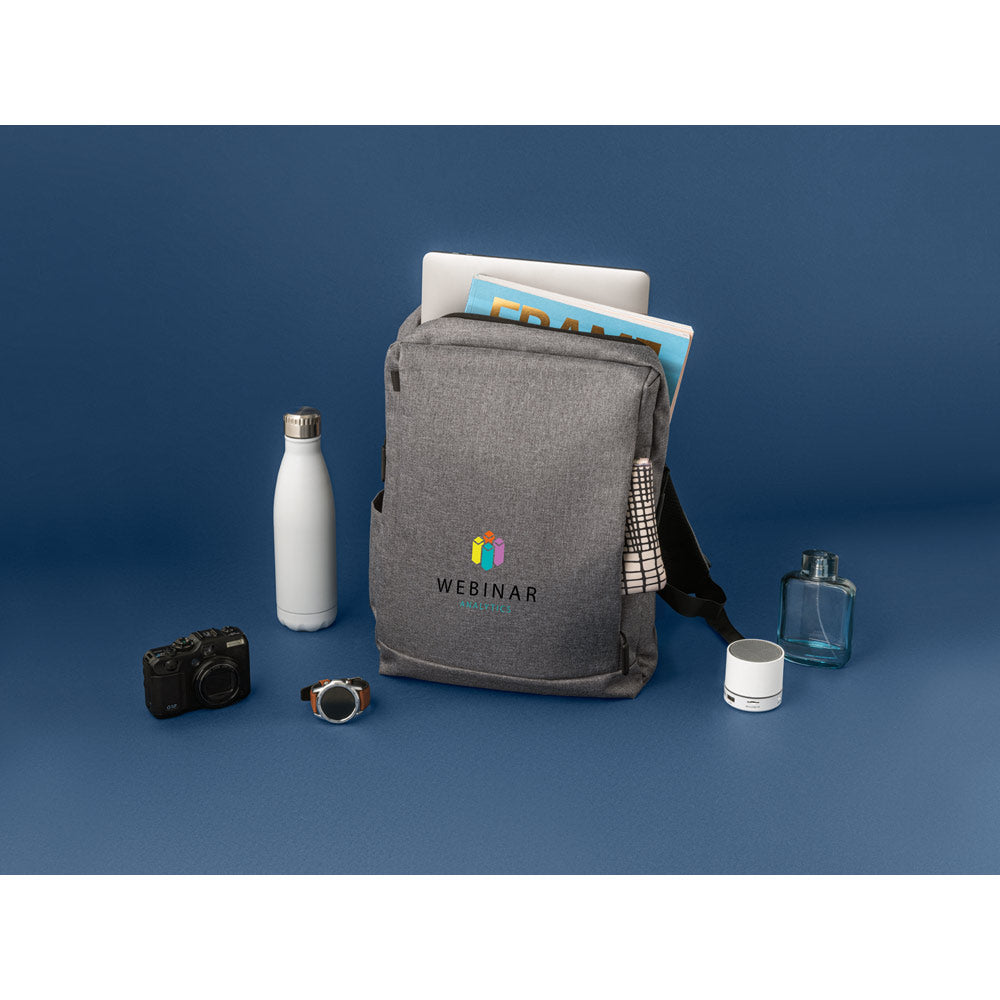 Bologna. 15'6" Laptop Backpack In 300D Polyester