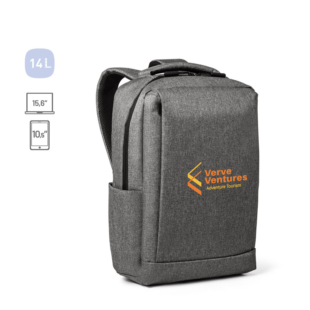 Bologna. 15'6" Laptop Backpack In 300D Polyester