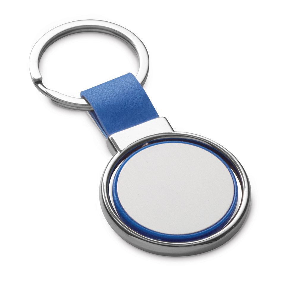 Albright. Metal And Pu Keyring Suitable For Customisation By Doming