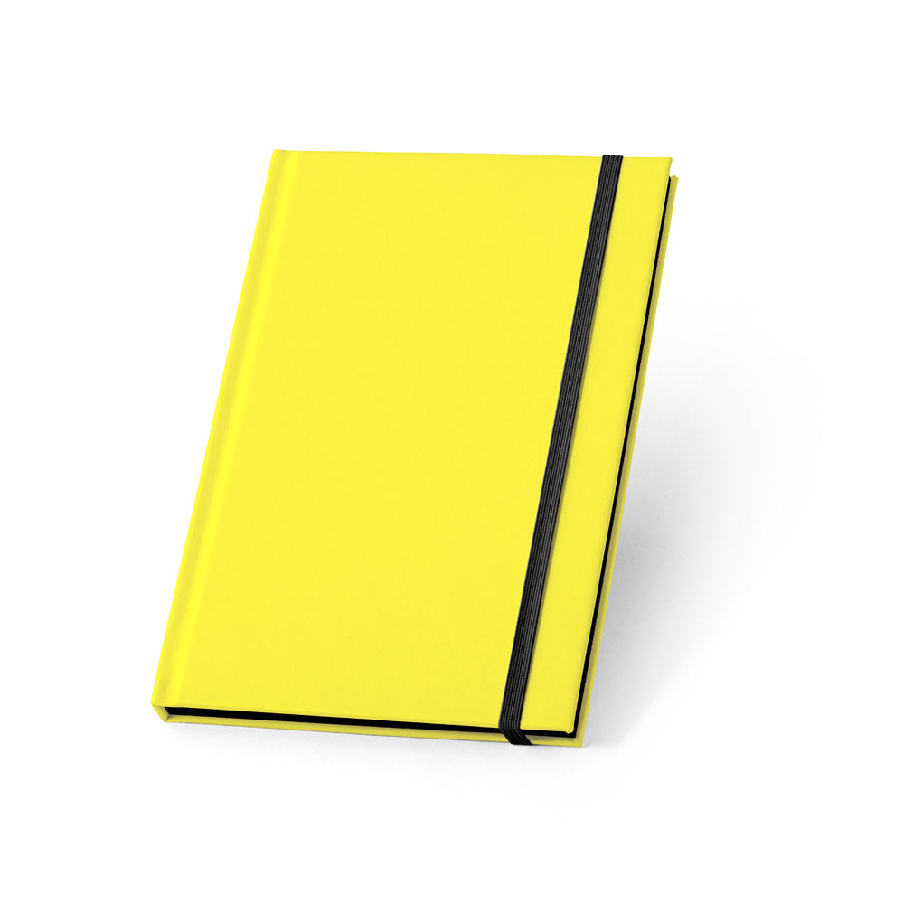 Watters. A5 Notebook In Fluorescent Pu With Lined Pages