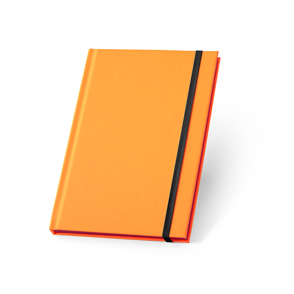 Watters. A5 Notebook In Fluorescent Pu With Lined Pages