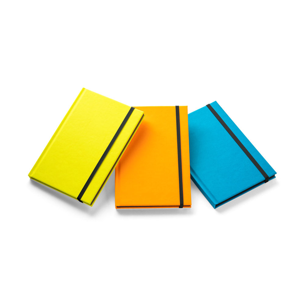 Watters. A5 Notebook In Fluorescent Pu With Lined Pages