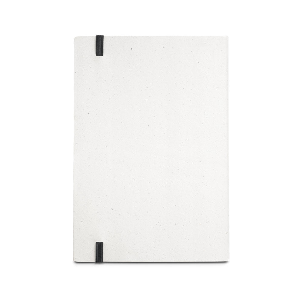 Milky. A5 Notebook With Rigid Cover In 100% Recycled Paper