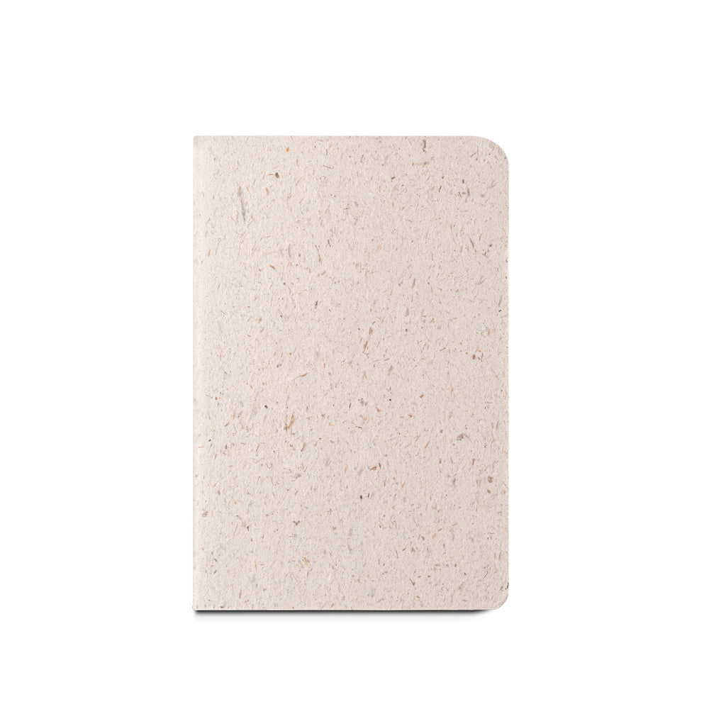 Organic Soft. A6 Notepad With Flexible Cover Made From Organic Elephant Matter (80%)