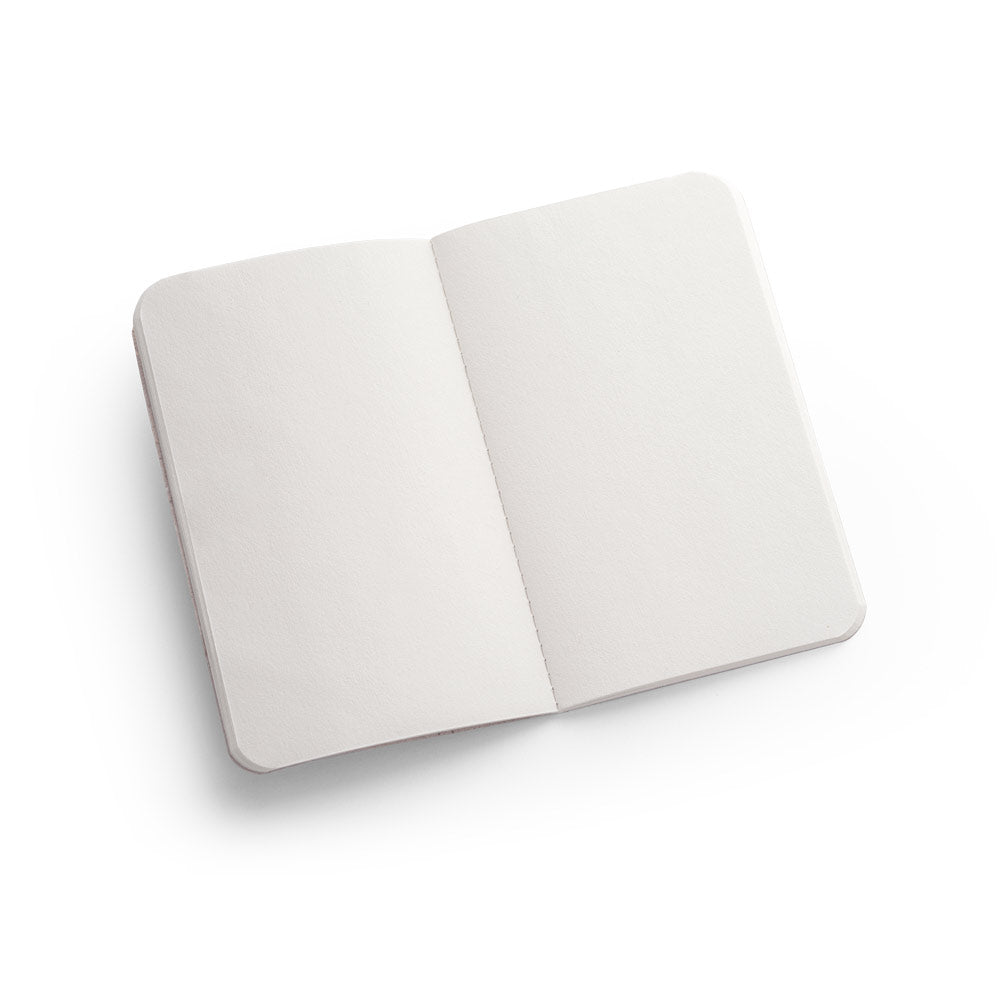 Organic Soft. A6 Notepad With Flexible Cover Made From Organic Elephant Matter (80%)