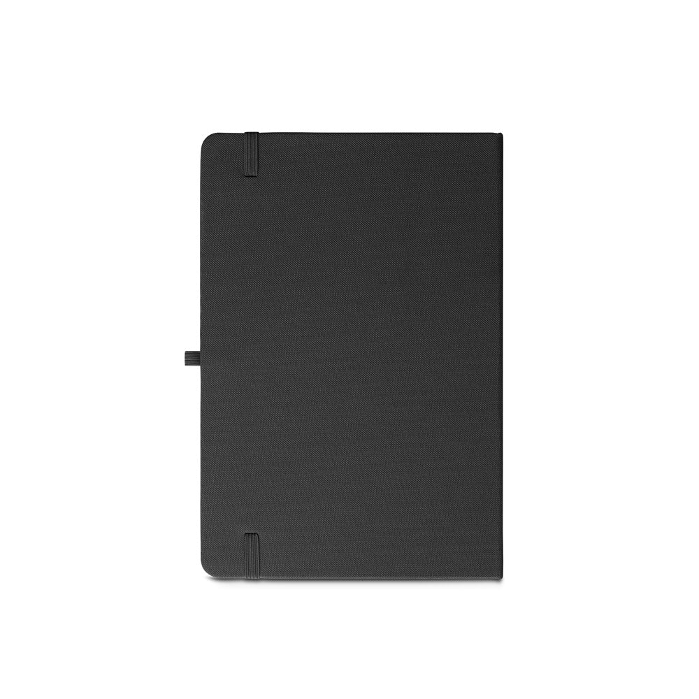 Anne. A5 Notebook In Recycled Polyester (100% Rpet) With Lined Pages