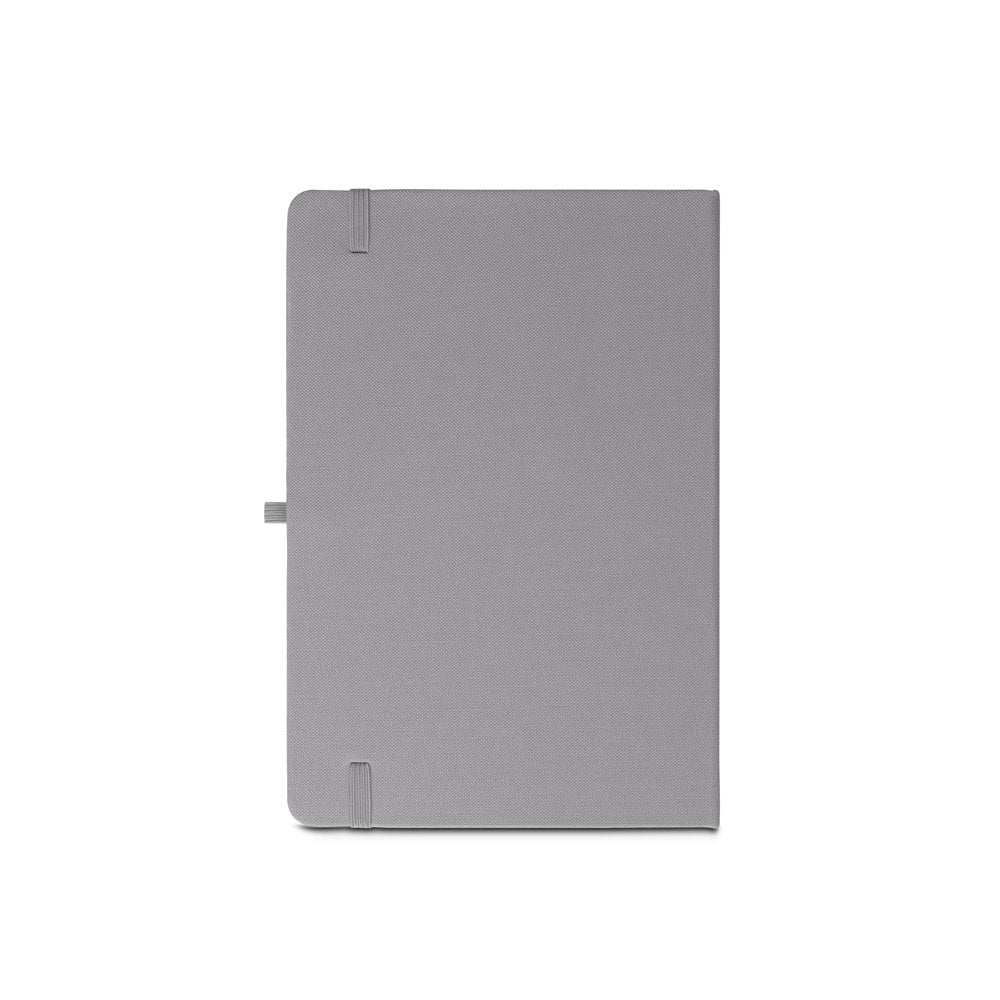 Anne. A5 Notebook In Recycled Polyester (100% Rpet) With Lined Pages