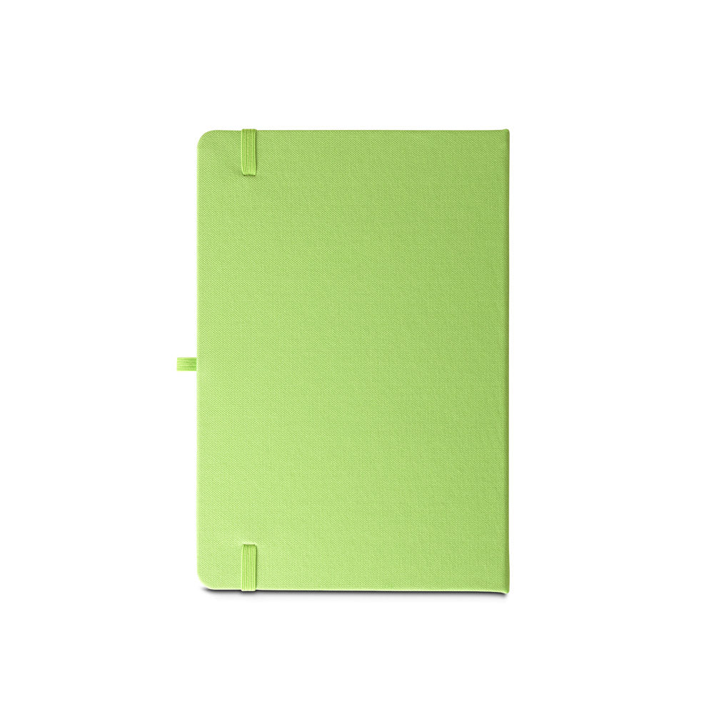 Anne. A5 Notebook In Recycled Polyester (100% Rpet) With Lined Pages