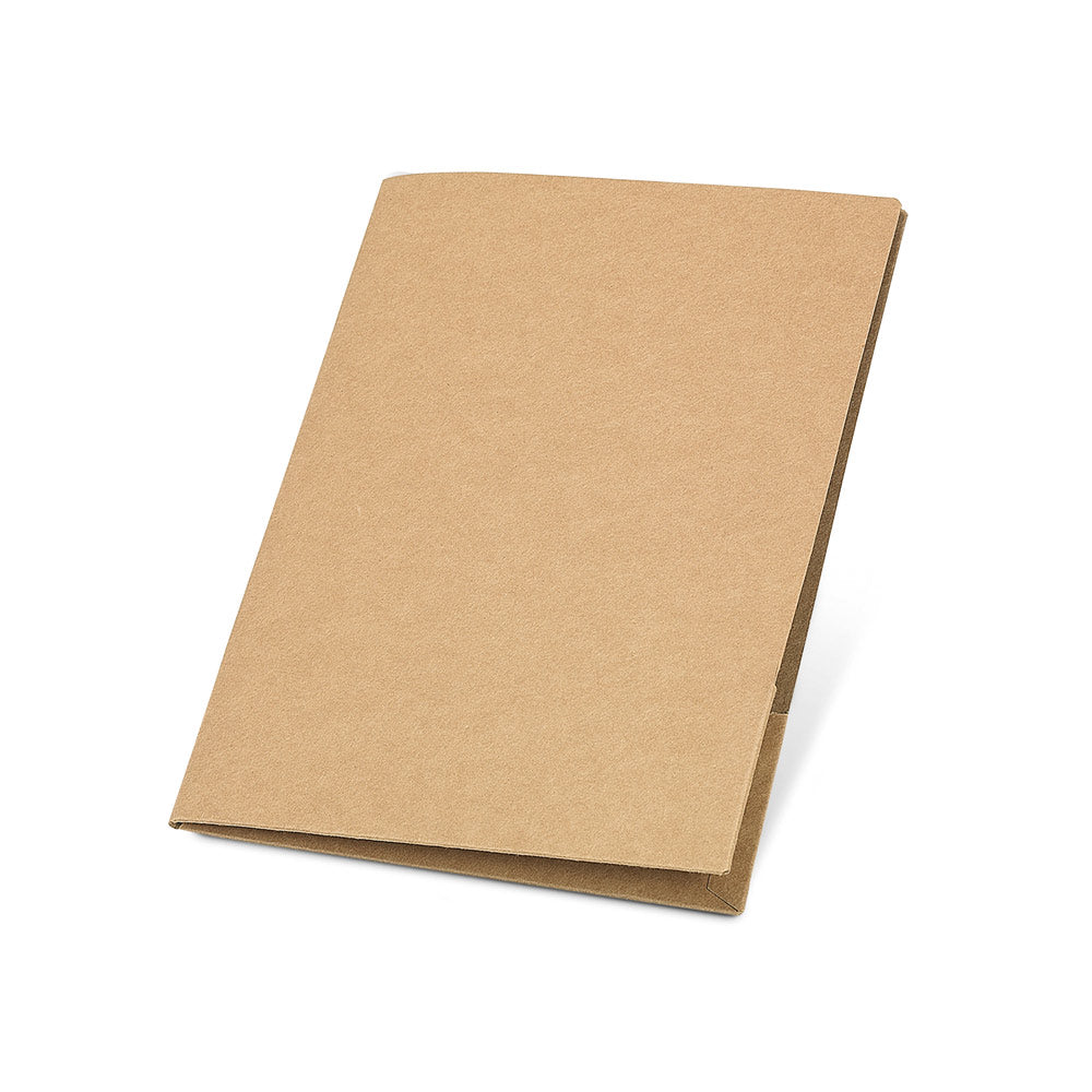 Puzo. A4 100% Recicled Paper Document Folder (400 G/M²)