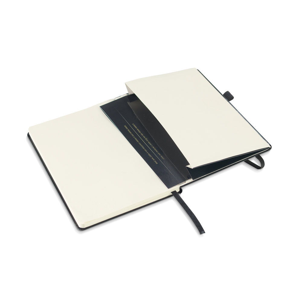 Twain. A5 Notebook With Lined Sheets In Ivory Color