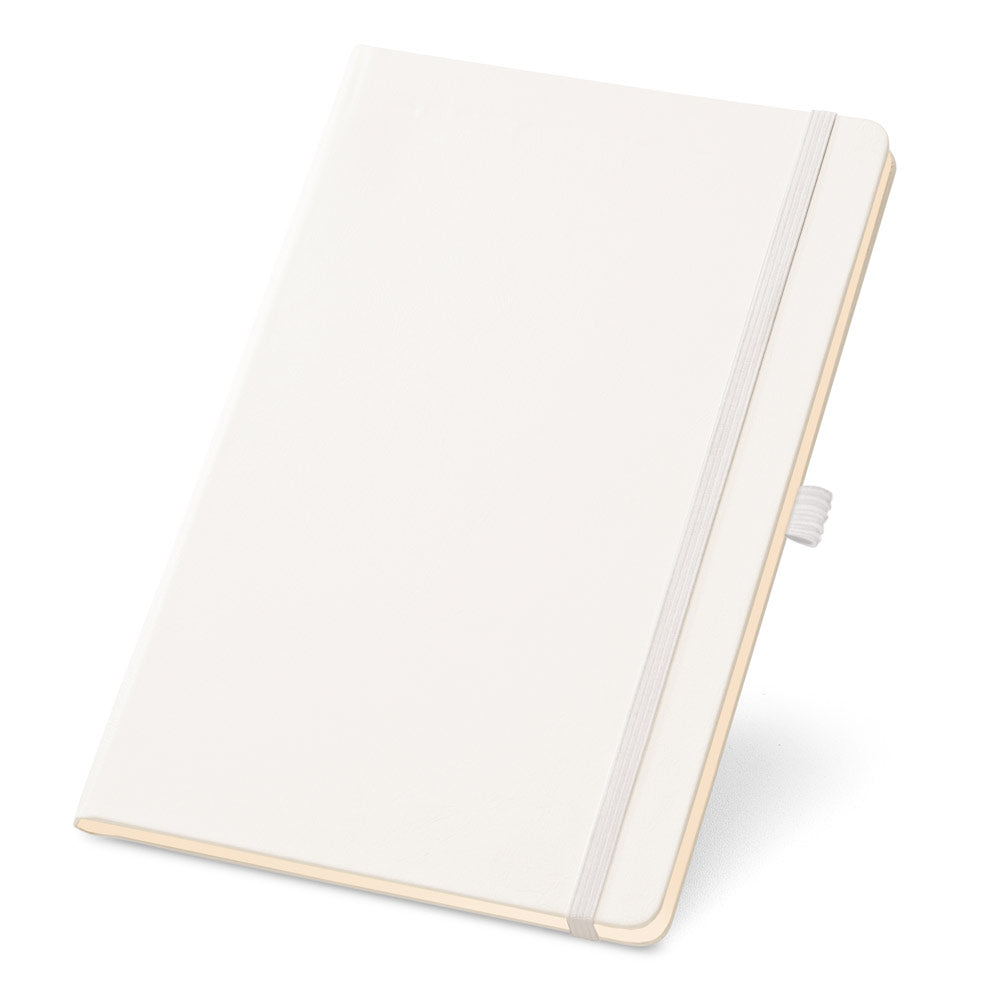 Twain. A5 Notebook With Lined Sheets In Ivory Color