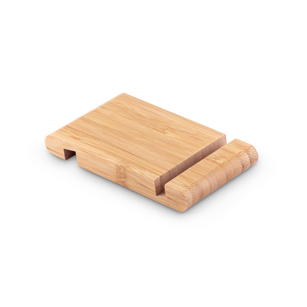 Haber. Bamboo Mobile Phone Holder