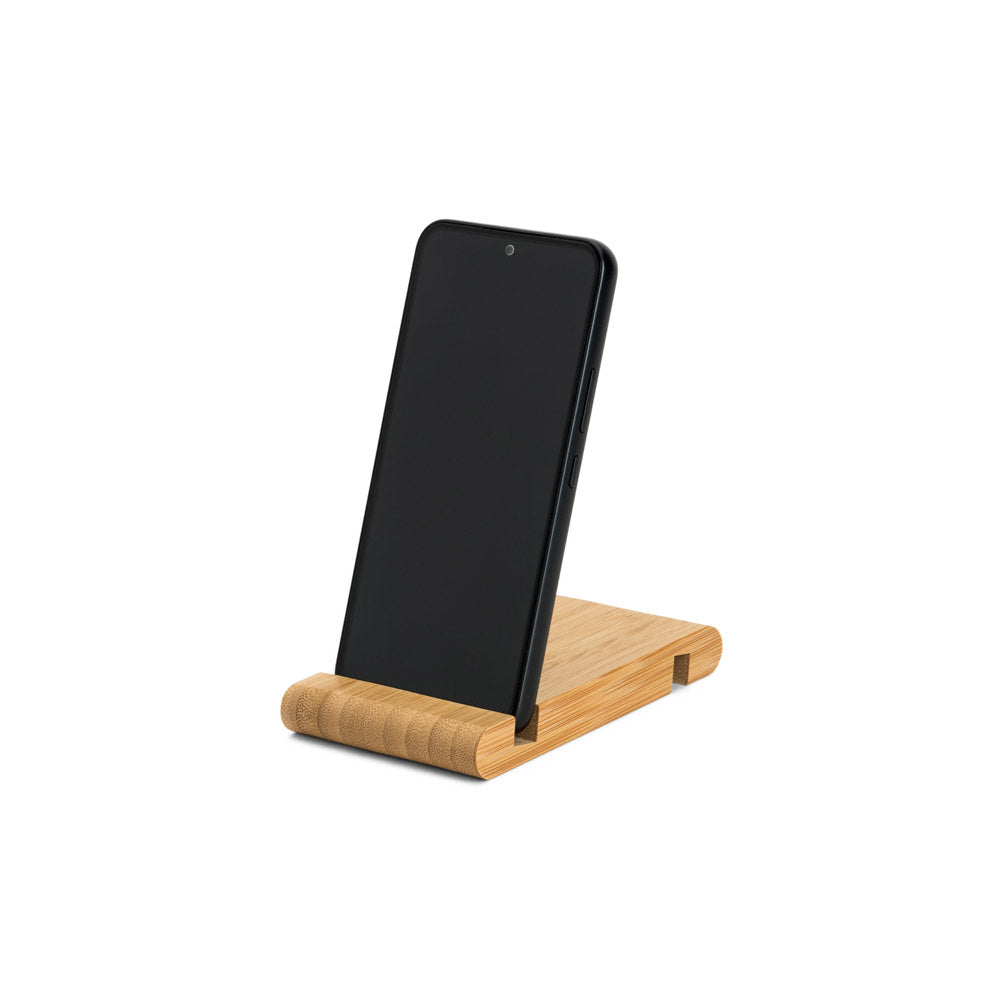 Haber. Bamboo Mobile Phone Holder