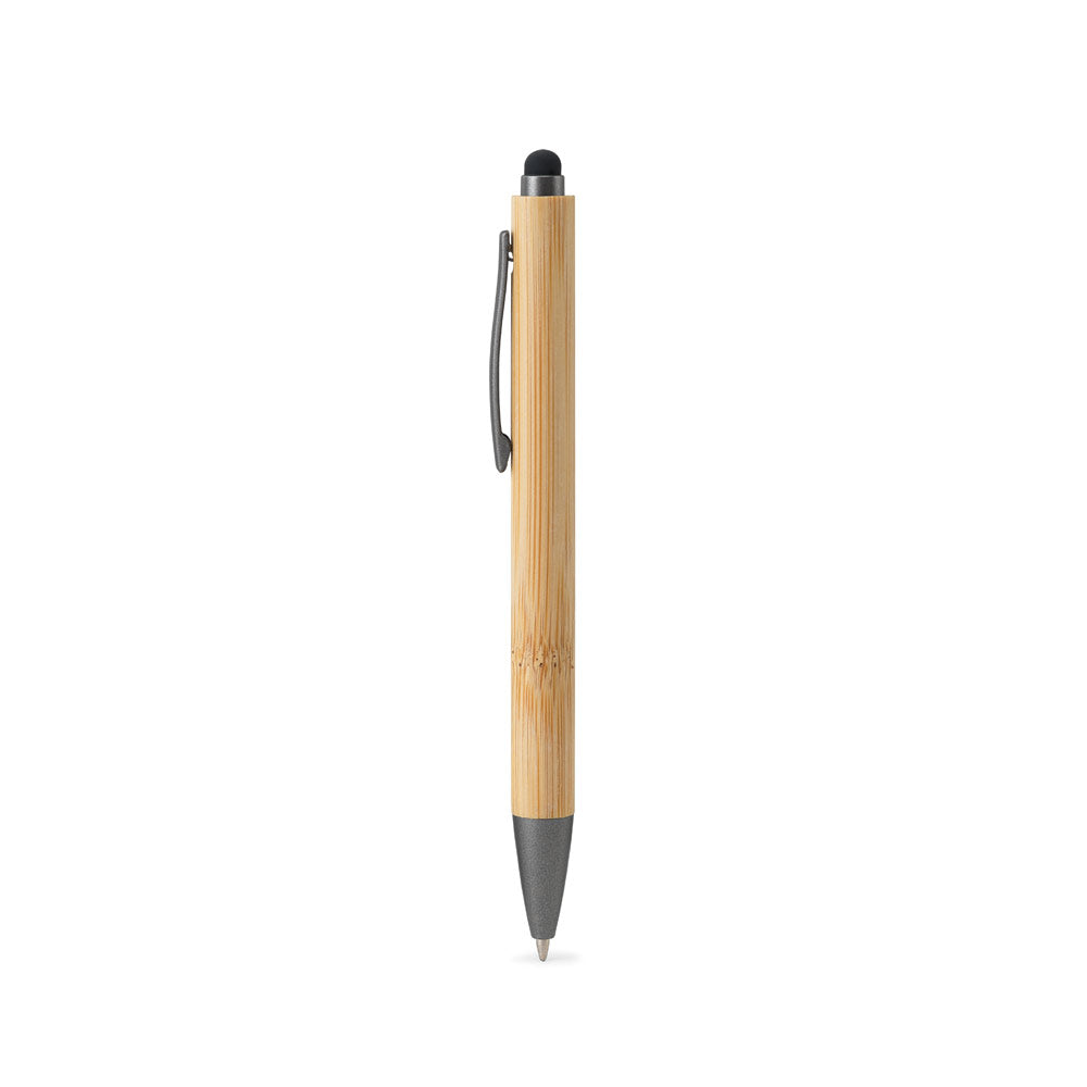 Homero. Set Consisting Of A Hardcover A5 Notepad And A Bamboo Ballpoint