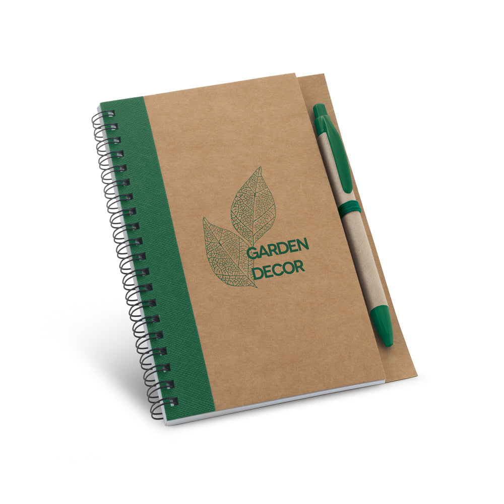 Asimov. B6 Spiral-Bound Notepad With Plain