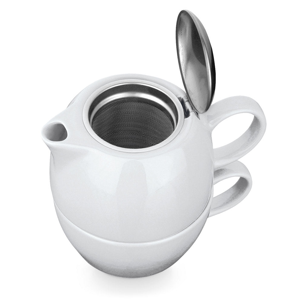 Cole. Porcelain Tea Set 2 In 1