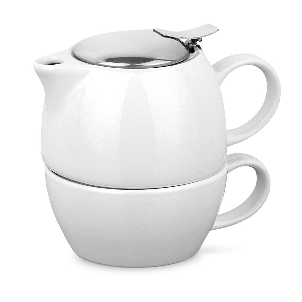 Cole. Porcelain Tea Set 2 In 1