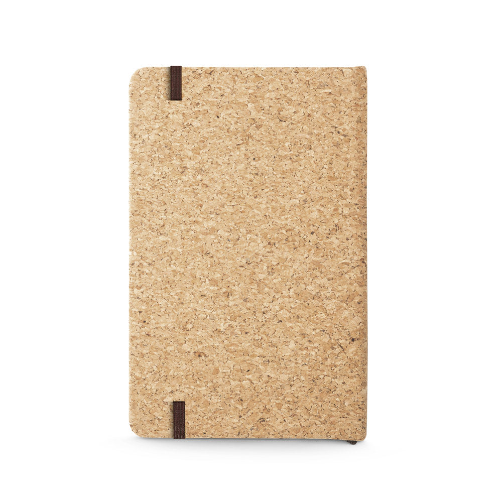 Hawkins. Pocket Cork Notebook With 160 Plain Pages