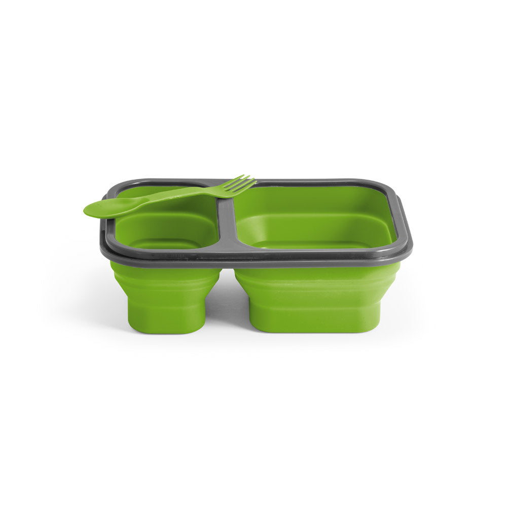 Dill. Lunch Box. Retractable Hermetic Box In Silicone And Pp (480 And 760 Ml)